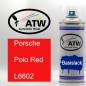 Preview: Porsche, Polo Red, L6602: 400ml Sprühdose, von ATW Autoteile West.